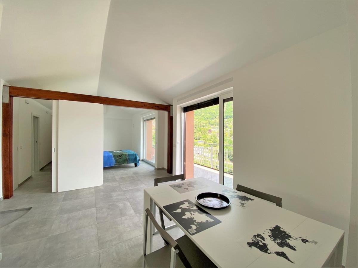 La Rondinella - Loft With Fantastic View On Lake Como Argegno Exterior foto