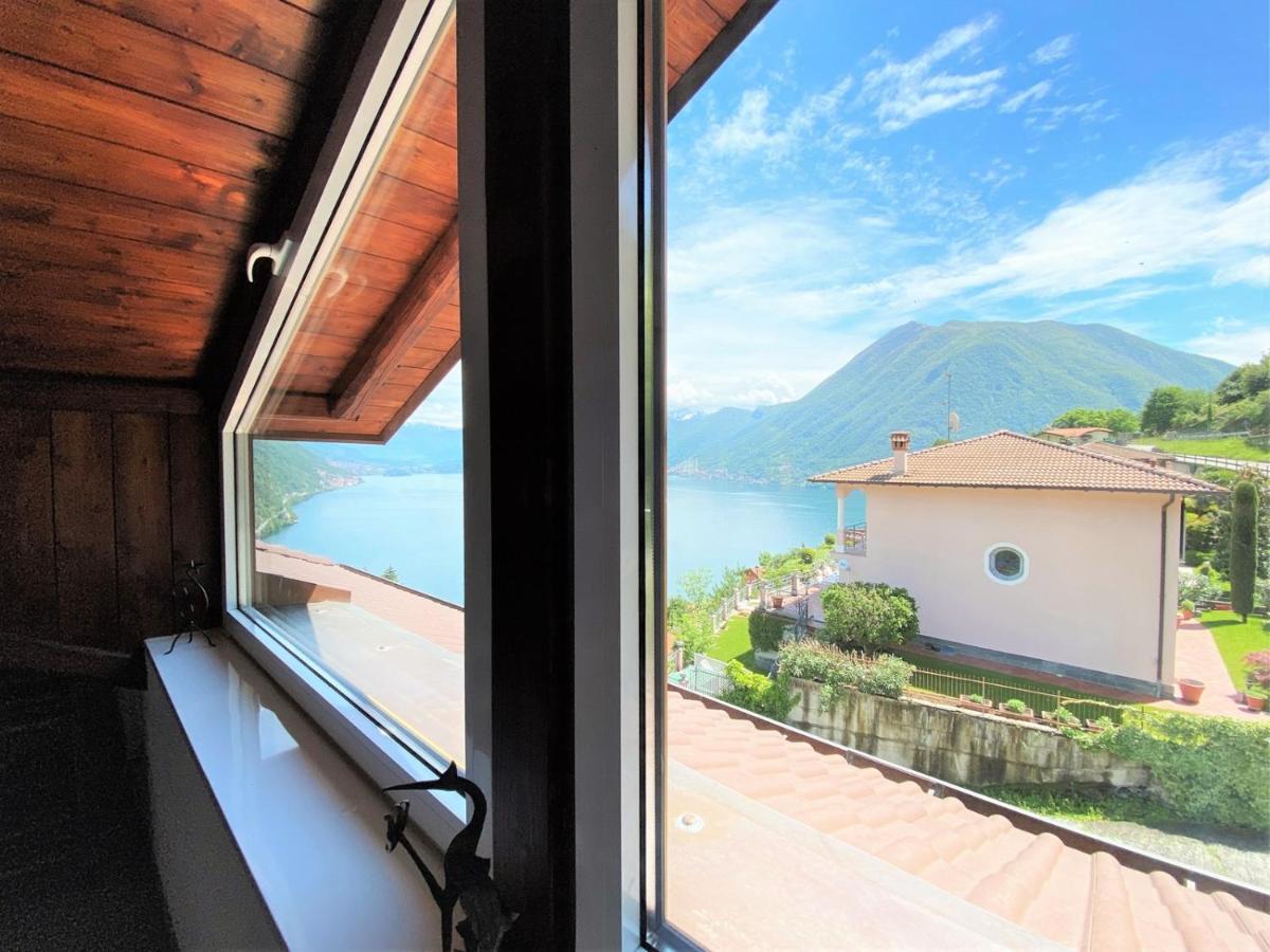 La Rondinella - Loft With Fantastic View On Lake Como Argegno Exterior foto