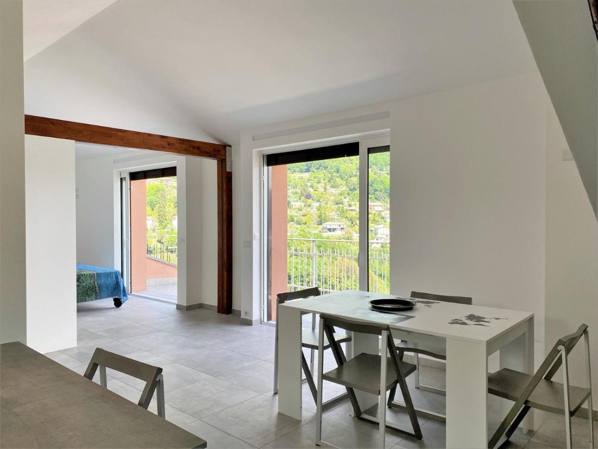 La Rondinella - Loft With Fantastic View On Lake Como Argegno Exterior foto